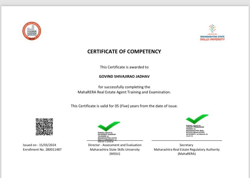 MAHARERA Training Completion